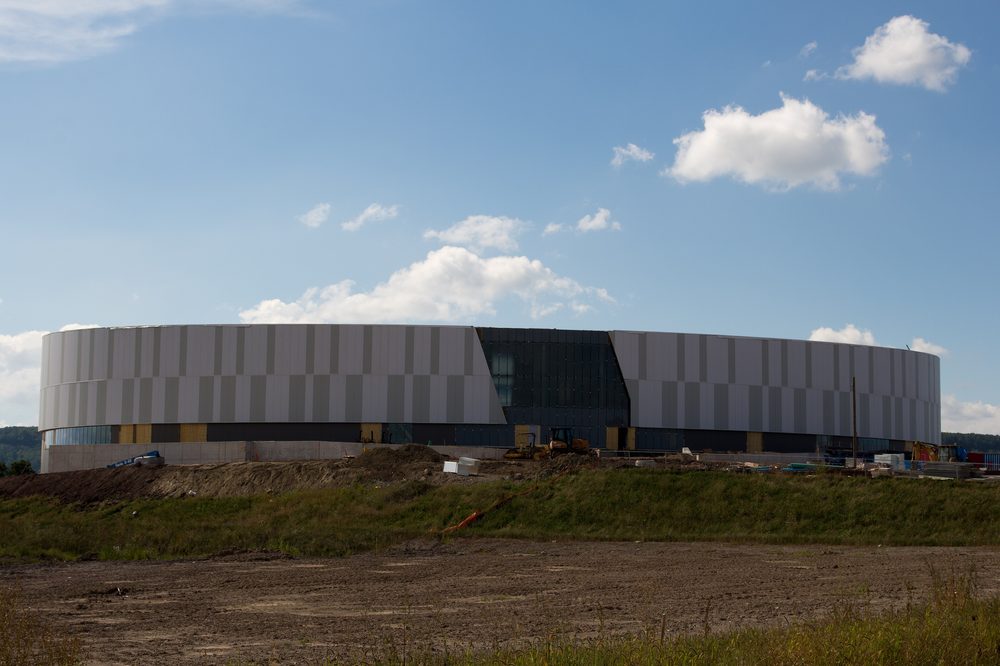 The Mattamy National Cycling Centre — Milton's velodrome.